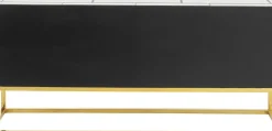KARE24.se Sideboard Queen - Spegelglas/Guld, 77x162cm - KARE Design Sale