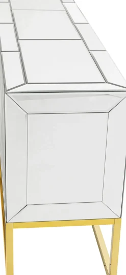 KARE24.se Sideboard Queen - Spegelglas/Guld, 77x162cm - KARE Design Sale