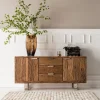 KARE24.se Sideboard Rustico - Rustikt Trä 2 Dörrar/3 Lådor, 75x160cm - KARE Design Clearance
