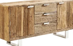 KARE24.se Sideboard Rustico - Rustikt Trä 2 Dörrar/3 Lådor, 75x160cm - KARE Design Clearance