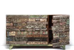 KARE24.se Sideboard Shanti Puzzle - 2 dörrar/3 lådor - KARE Design Online