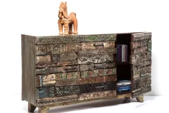 KARE24.se Sideboard Shanti Puzzle - 2 dörrar/3 lådor - KARE Design Online