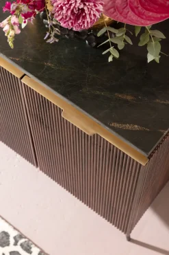KARE24.se Sideboard - Skänk Catalina - Mörkt trä, 160x86cm - KARE Design Sale