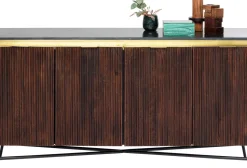 KARE24.se Sideboard - Skänk Catalina - Mörkt trä, 160x86cm - KARE Design Sale