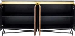 KARE24.se Sideboard - Skänk Catalina - Mörkt trä, 160x86cm - KARE Design Sale