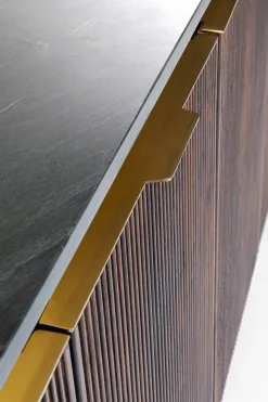 KARE24.se Sideboard - Skänk Catalina - Mörkt trä, 160x86cm - KARE Design Sale