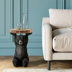 KARE24.se Sidobord Animal Bear - Björn Ø33cm - KARE Design Online