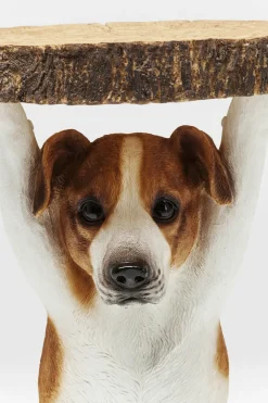 KARE24.se Sidobord Animal Mr Jack - Bord med Hund, Ø33cm - KARE Design Discount