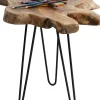 KARE24.se Sidobord Aspen - Litet Bord i Rustikt Trä, 50x50cm - KARE Design Online