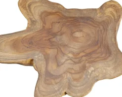 KARE24.se Sidobord Aspen - Litet Bord i Rustikt Trä, 50x50cm - KARE Design Online