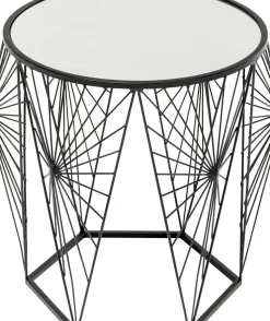 KARE24.se Sidobord Cobweb - Svart/Glas, Set med 2 Bord - KARE Design Sale