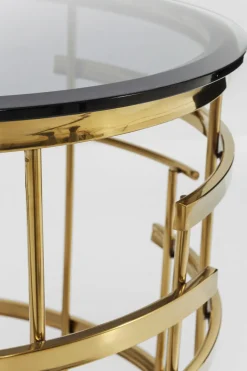 KARE24.se Sidobord Jupiter Guld Ø55cm - KARE Design Clearance