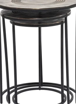 KARE24.se Sidobord Marrakesh (3/Set) Ø48cm - KARE Design Sale