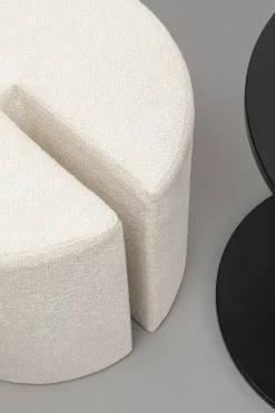 KARE24.se Sidobord med Sittpuff Together (2-delar) - KARE Design Discount