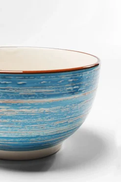 KARE24.se Skål Swirl Blå Ø14cm - KARE Design New
