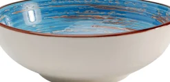 KARE24.se Skål Swirl - Blå Ø18cm - KARE Design Sale