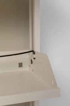 KARE24.se Skoskåp Caruso - Cream, 173x50cm - 5 lådor - KARE Design New