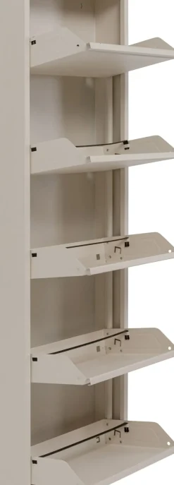 KARE24.se Skoskåp Caruso - Cream, 173x50cm - 5 lådor - KARE Design New