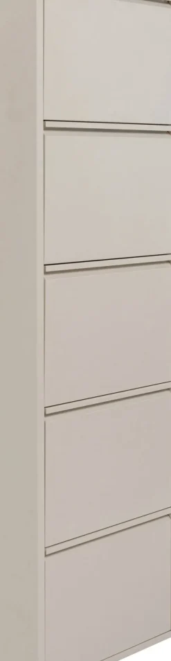 KARE24.se Skoskåp Caruso - Cream, 173x50cm - 5 lådor - KARE Design New