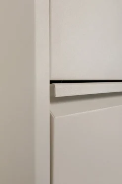 KARE24.se Skoskåp Caruso - Cream, 173x50cm - 5 lådor - KARE Design New