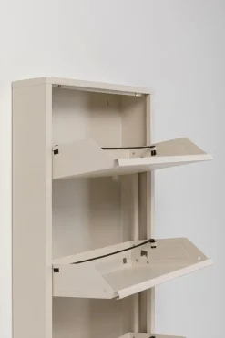 KARE24.se Skoskåp Caruso - Cream, 173x50cm - 5 lådor - KARE Design New