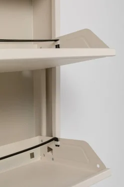 KARE24.se Skoskåp Caruso - Cream, 173x50cm - 5 lådor - KARE Design New