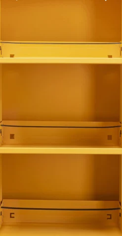 KARE24.se Skoskåp Caruso - Gul, 103x50cm - 3 Lådor - KARE Design Hot