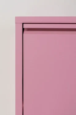 KARE24.se Skoskåp Caruso - Rosa, 170x50cm - 5 lådor - KARE Design Best