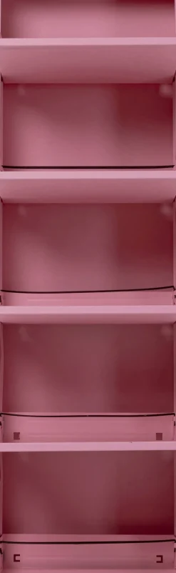 KARE24.se Skoskåp Caruso - Rosa, 170x50cm - 5 lådor - KARE Design Best