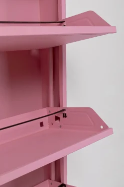 KARE24.se Skoskåp Caruso - Rosa, 170x50cm - 5 lådor - KARE Design Best