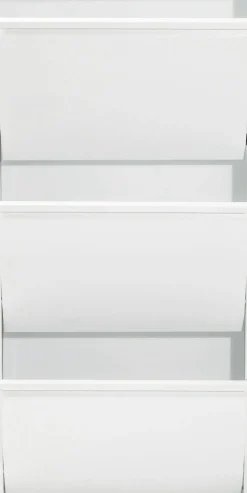 KARE24.se Skoskåp Caruso - Vit, 103x50cm - 3 Lådor - KARE Design Discount