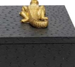 KARE24.se Skrin Crocodile - Svart (2/Set) - KARE Design Online