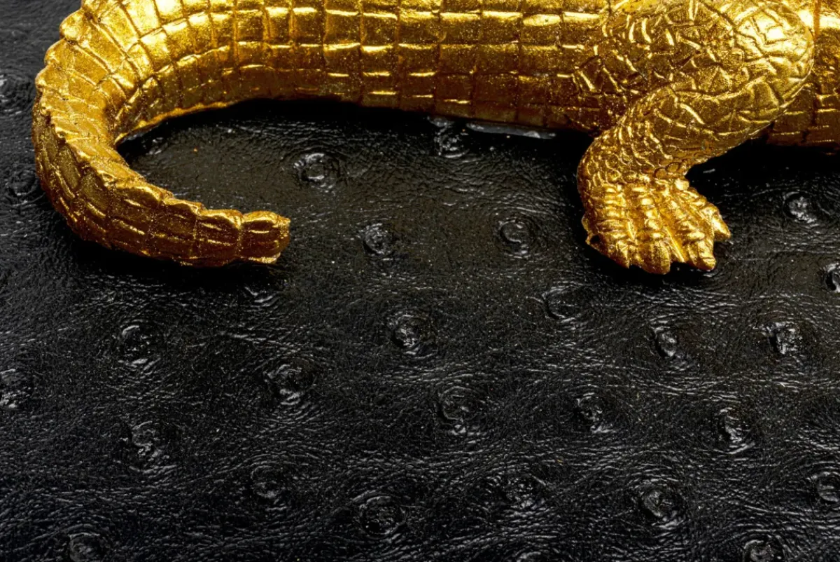KARE24.se Skrin Crocodile - Svart (2/Set) - KARE Design Online