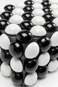 KARE24.se Skrin Polka Svar/Vit, 21x9cm - KARE Design