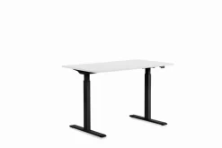 KARE24.se Skrivbord Smart - Vit/Svart Höj/Sänkbart, 140cm - KARE Design Sale