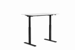 KARE24.se Skrivbord Smart - Vit/Svart Höj/Sänkbart, 140cm - KARE Design Sale