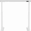 KARE24.se Skrivbord Smart - Vit/Vit Höj/Sänkbart, 120cm - KARE Design Clearance