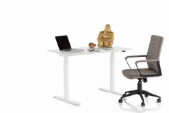 KARE24.se Skrivbord Smart - Vit/Vit Höj/Sänkbart, 120cm - KARE Design Clearance