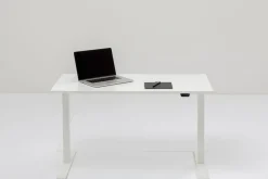 KARE24.se Skrivbord Smart - Vit/Vit Höj/Sänkbart, 120cm - KARE Design Clearance