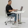 KARE24.se Skrivbord Smart - Vit/Vit Höj/Sänkbart, 140cm - KARE Design Outlet