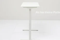 KARE24.se Skrivbord Smart - Vit/Vit Höj/Sänkbart, 140cm - KARE Design Outlet