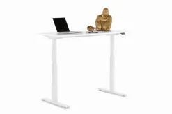 KARE24.se Skrivbord Smart - Vit/Vit Höj/Sänkbart, 140cm - KARE Design Outlet