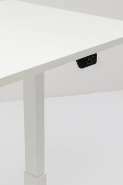 KARE24.se Skrivbord Smart - Vit/Vit Höj/Sänkbart, 140cm - KARE Design Outlet