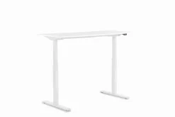 KARE24.se Skrivbord Smart - Vit/Vit Höj/Sänkbart, 140cm - KARE Design Outlet