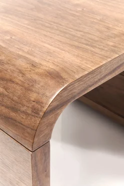 KARE24.se Skrivbord Snake - Valnöt, 150cm - KARE Design