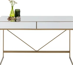 KARE24.se Skrivbord Soran - Spegelglas/Guld, 120x50cm - KARE Design Hot