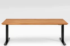 KARE24.se Skrivbord Symphony - Ek/Svart Höj/Sänkbart, 200cm - KARE Design New