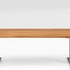 KARE24.se Skrivbord Symphony - Ek/Svart Höj/Sänkbart, 180cm - KARE Design Clearance