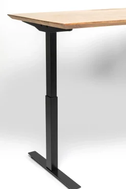 KARE24.se Skrivbord Symphony - Massivt Trä/Svart Höj/Sänkbart, 160cm - KARE Design