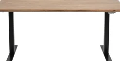 KARE24.se Skrivbord Symphony - Massivt Trä/Svart Höj/Sänkbart, 160cm - KARE Design